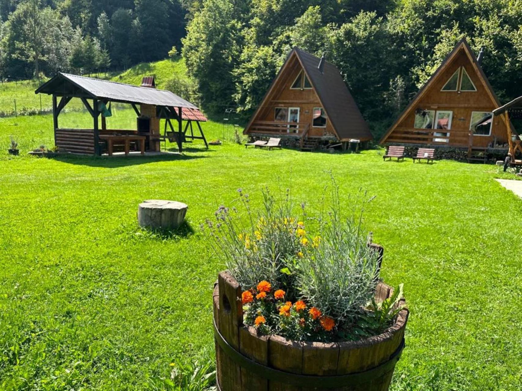 Villa Cabanutze Satic Rucăr Exterior foto
